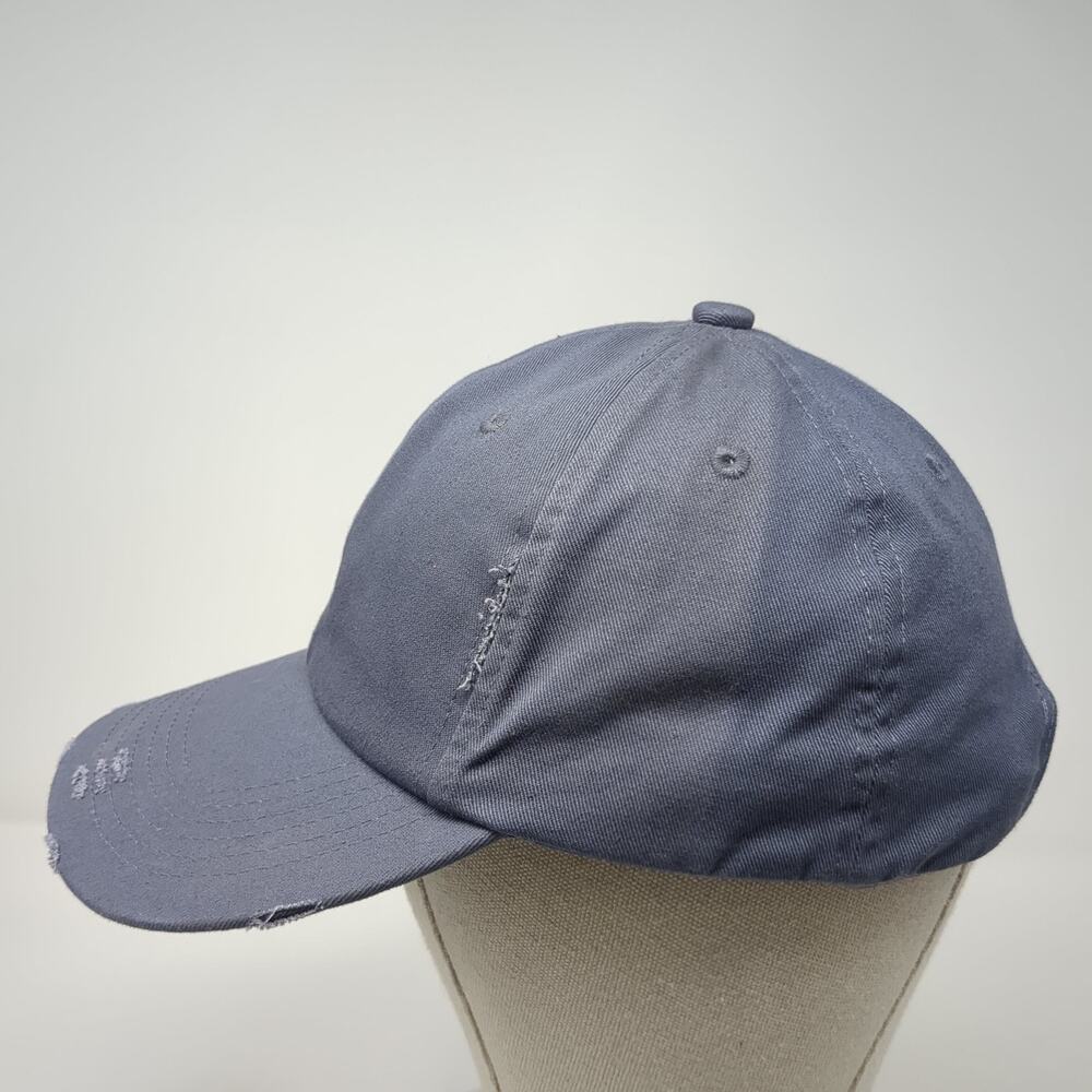 District Slideback Hat Solid Gray One Size Adjust… - image 3